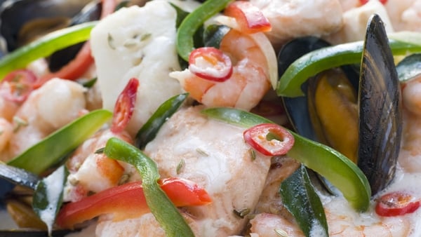 Seafood Cocktail with Wasabi Mayonnaise