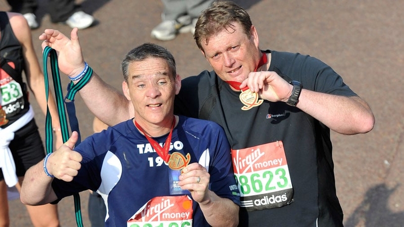 Mr Rathband launched his own charity and ran last year's London marathon