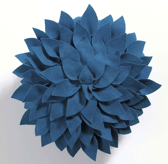 Blue floral cushion, €19, www.littlewoodsireland.ie