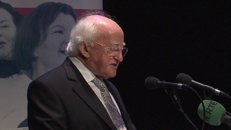 President Michael D Higgins has attended a remembrance ceremony in West Cork