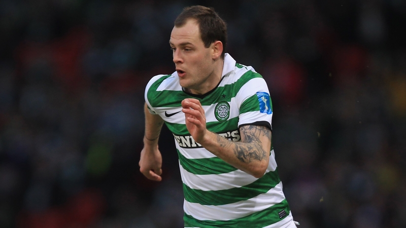 Ireland international Anthony Stokes scored Celtic's second at St Mirren Park