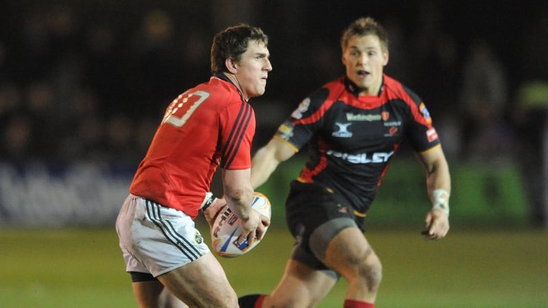 Munster fly-half Ian Keatley in action at Rodney Parade