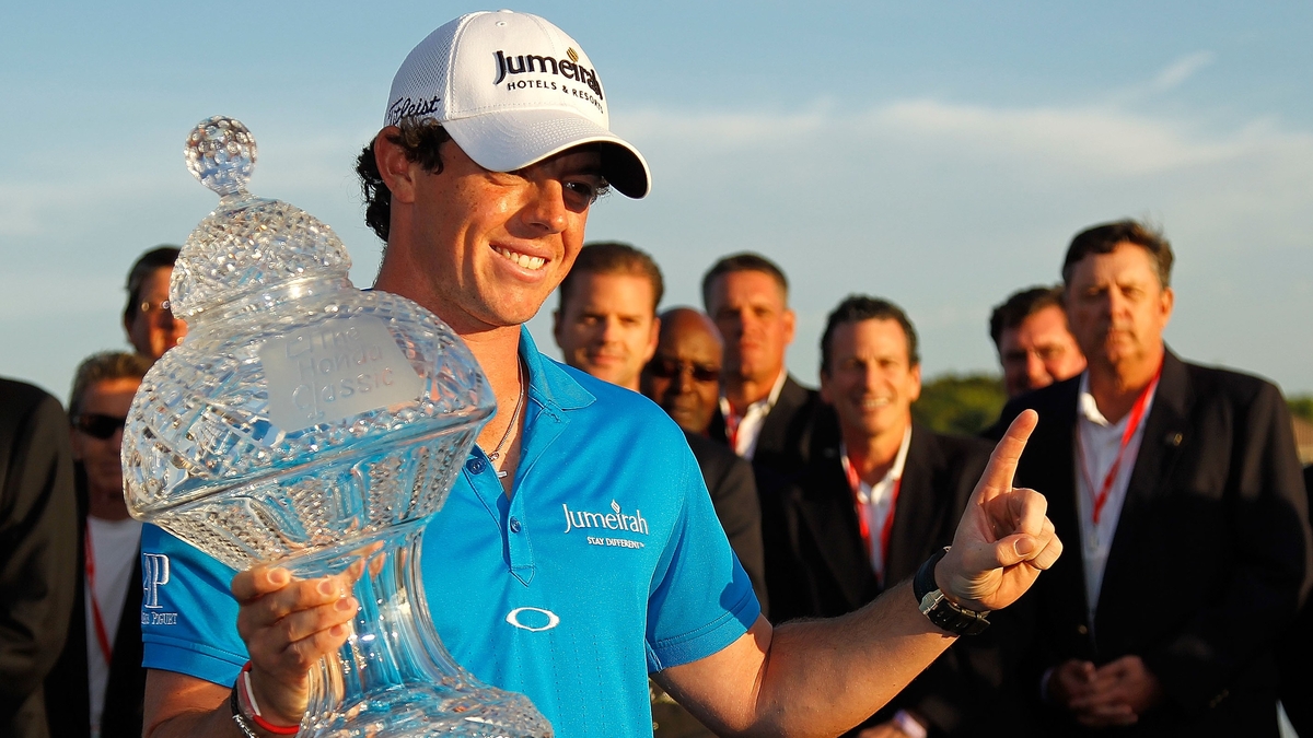 Greg Allen reports that Rory McIlroy has topped golf's world rankings