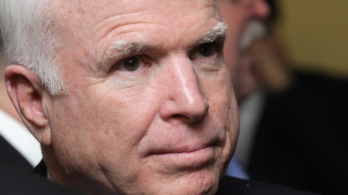 Mr McCain said radical fighters make up only a small part of the rebels forces