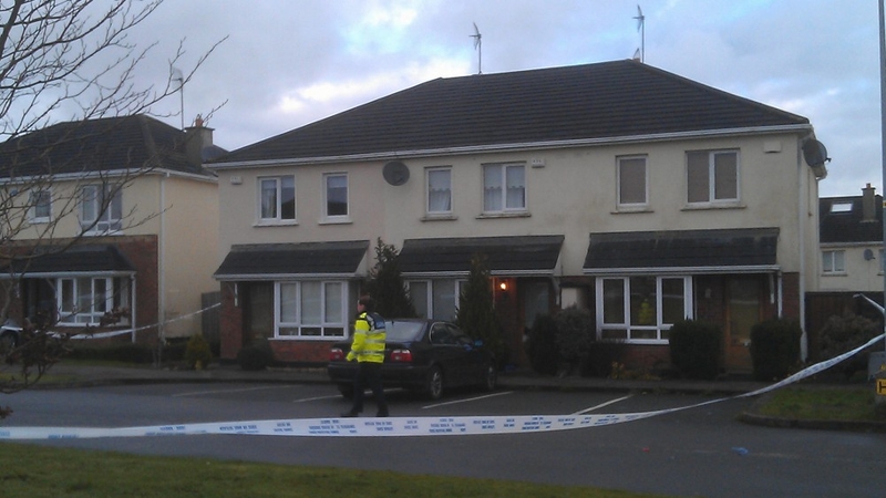 A number of houses in the estate have been sealed off following the shooting - (Pic: Sinead Morris)