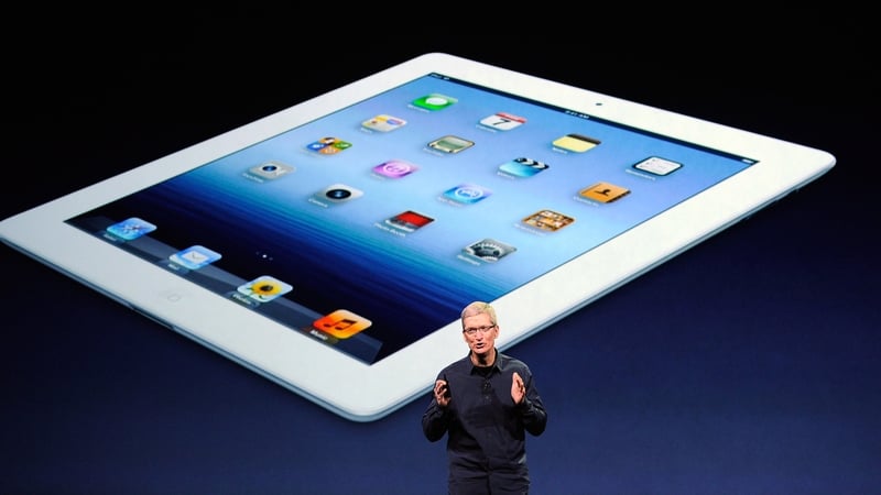 No new iPad release hits total shipments of tablets