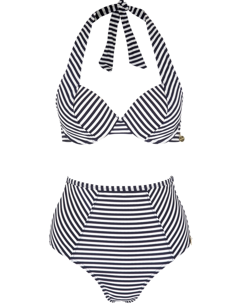 Striped bikini top £39 and bottoms £39 by Ted Baker at House of Fraser
