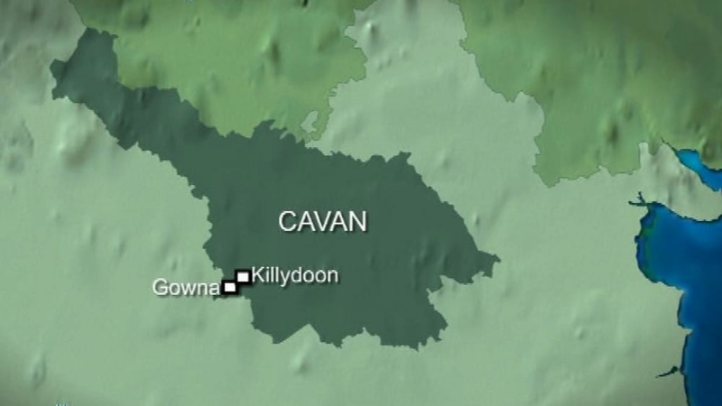 Injured passenger taken to Cavan General Hospital for treatment