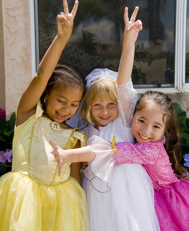 Princesses in the making!