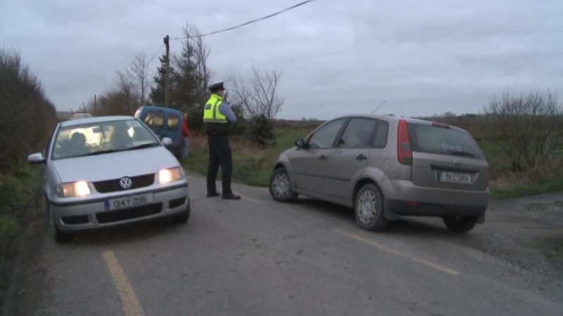 The scene at Shronowen Bog has been sealed off
