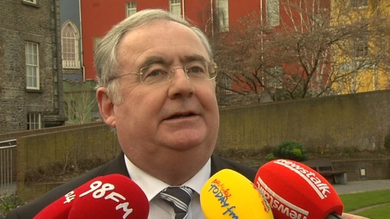 Pat Rabbitte said Seán Gallagher's letter would be replied to immediately