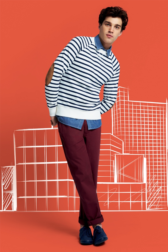 Jumper €14 Chinos €12 Shoes €7