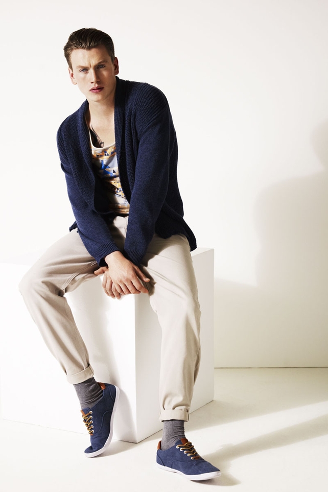 Trousers €40, shoes €27, t-shirt €24 and socks €13.50