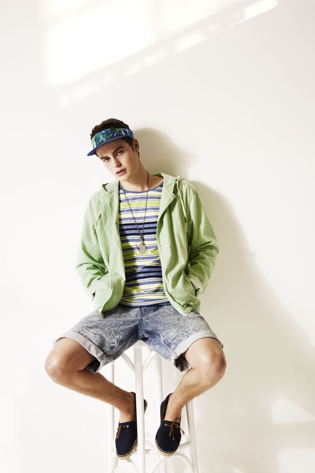 T-shirt €13.50, hoody €34.00, shorts €43 and shoes €24