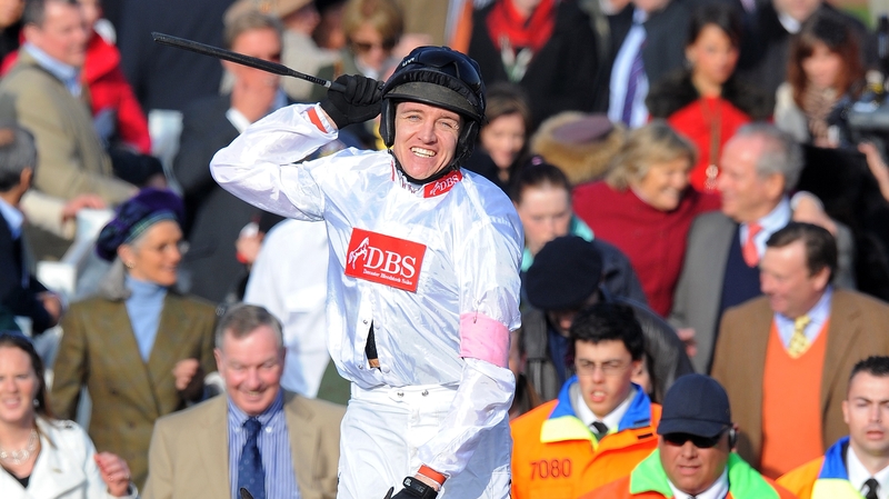 Barry Geraghty rode Jetson to victory in the Autumn Beginners Chase