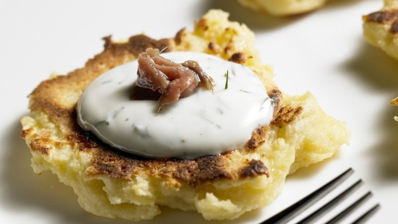 This recipe offers two twists on the traditional Boxty recipe