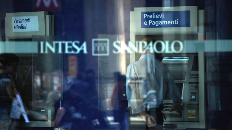 taly's second biggest bank posts loss of €8.2 billion