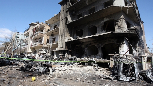 Cars packed with explosives caused widespread damage