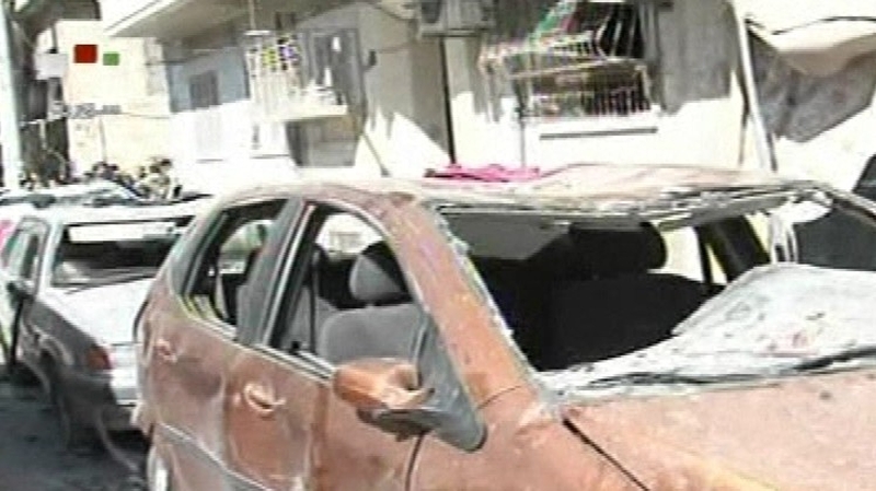 Car bombs caused widespread damage in Aleppo