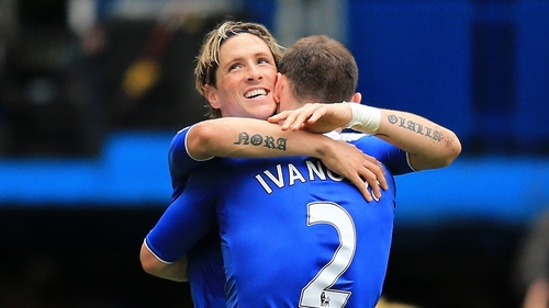 Man of the Match Fernando Torres scored twice against Leicester