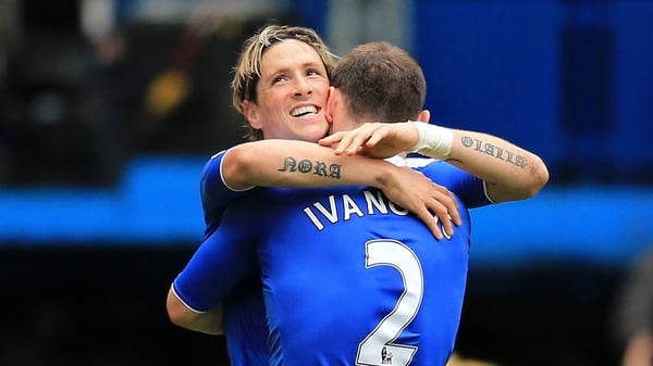 Man of the Match Fernando Torres scored twice against Leicester