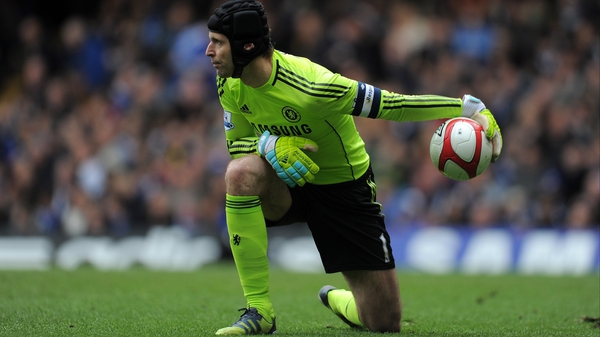 Petr Cech was displaced as Chelsea's first-choice goalkeeper last season