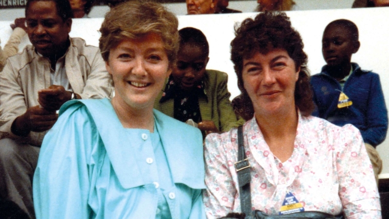 Marian Finucane with Nuala O'Faolain