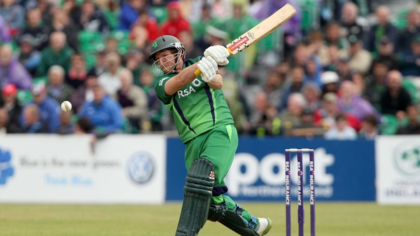 Gary Wilson top scored for Ireland with 53 not out