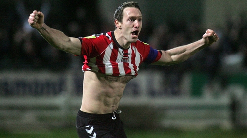 Barry Molloy got Derry City's first goal