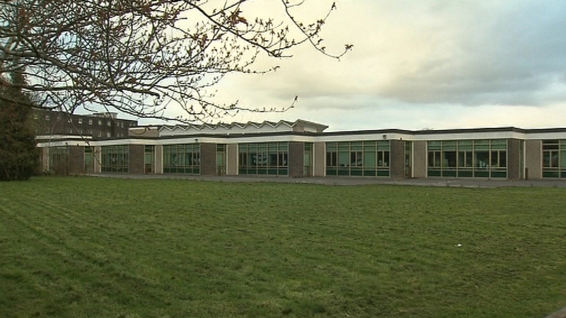 A man was chased through the school grounds in Ennis