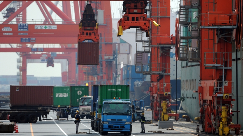 A slowdown in export growth could hold back the Japanese economy's recovery from last year's recession