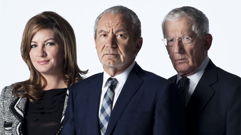 Lord Sugar, Karren and Nick