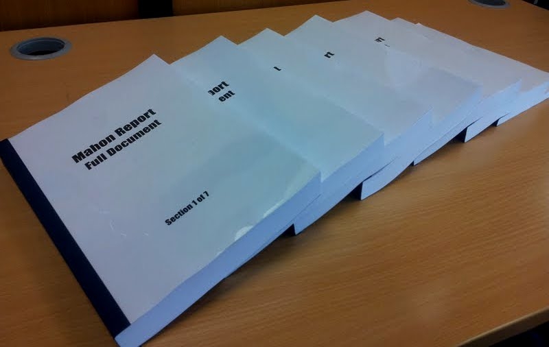 The Mahon Report was published in March 2012