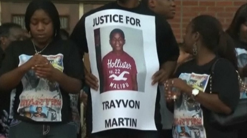 Trayvon Martin's kiling brought out a wave of protests across the US