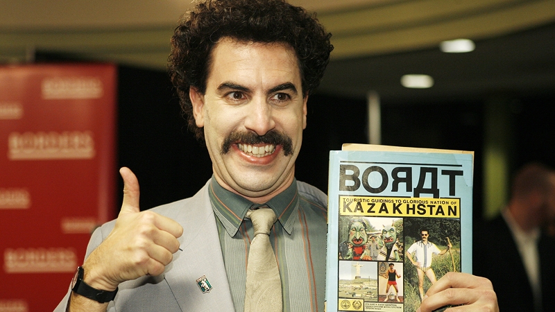 Borat - Still causing trouble