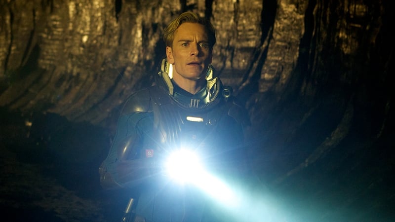 Fassbender in Prometheus
