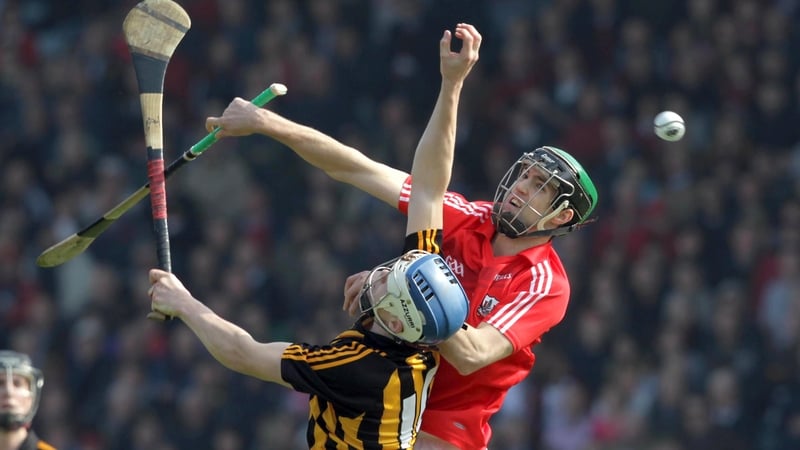 TJ Reid and Stephen McDonnell in action during Cork's two-point win over the Cats
