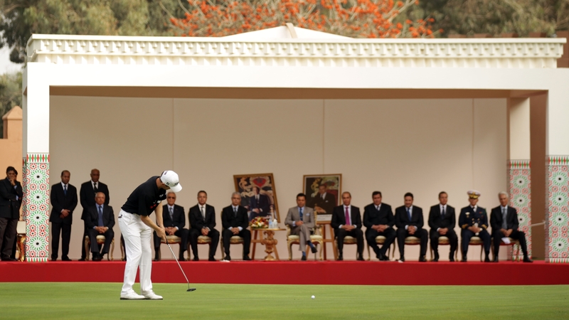 Michael Hoey kept his composure to win the fourth European Tour title of his career at the Hassan Trophy in Morocco