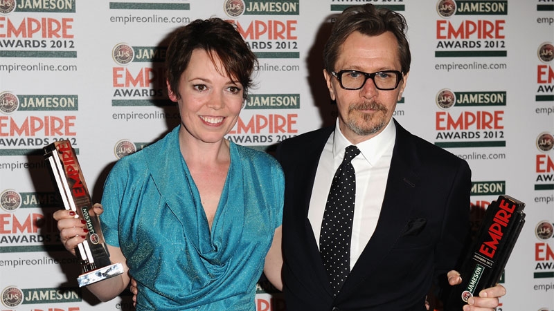 Gary Oldman and Olivia Colman