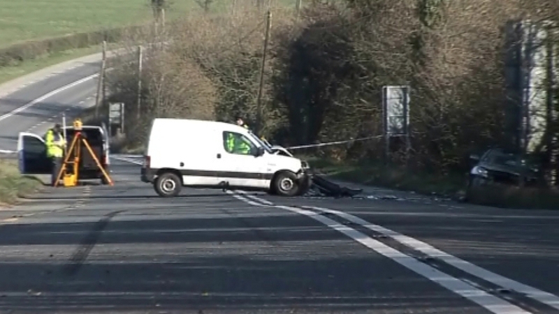 Car and van collide on N2 Slane to Collon road