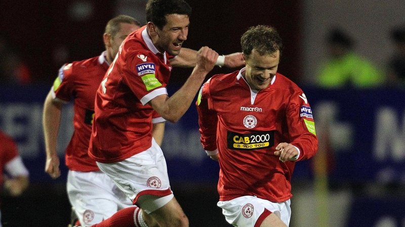 Brendan McGill's shot led to Shelbourne taking the lead at Tolka but the goal went down an an own goal
