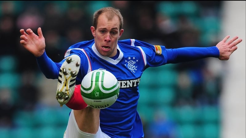 Steven Whittaker scored Rangers' equaliser against Motherwell