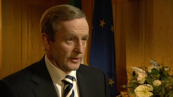 Enda Kenny said "Do not kick the future in the face"