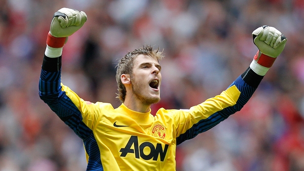 David de Gea moved to United for £18m from Atletico Madrid in 2011