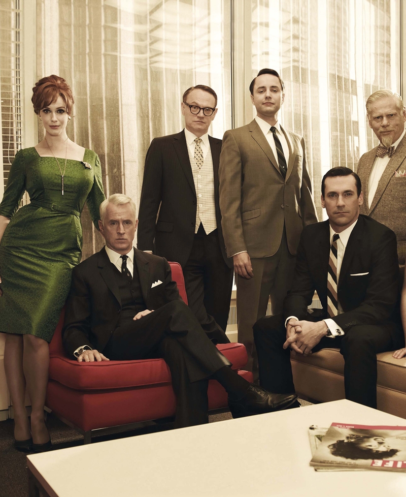 The cast of Mad Men