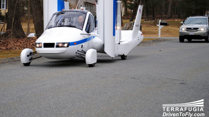 The Transition flying car (Pic: terrafugia.com)