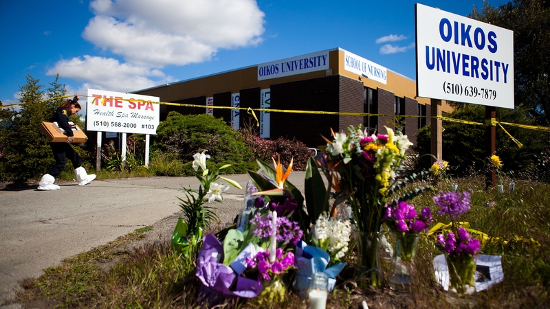 Seven people were killed at Oikos University