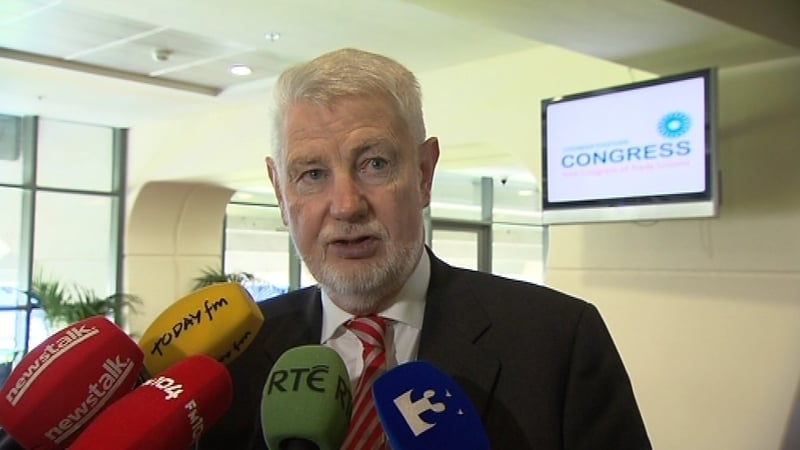 David Begg is seeking a postponement of the raising of the pension age