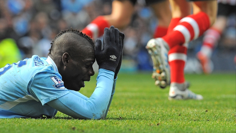 Mario Balotelli's career could be over in two years, says City boss Roberto Mancini