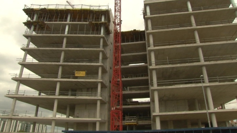 Building on North Wall Quay became symbol of property crash